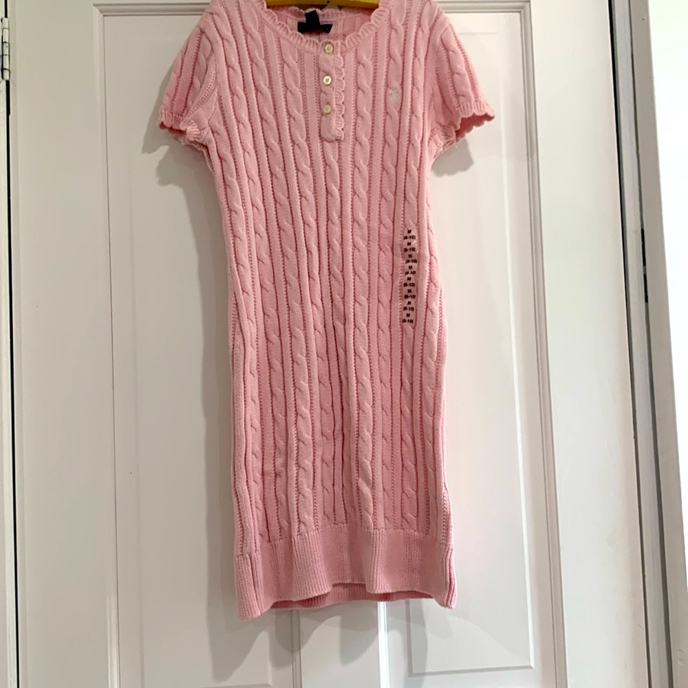 Ralph Lauren Cable Knit Dress NWT